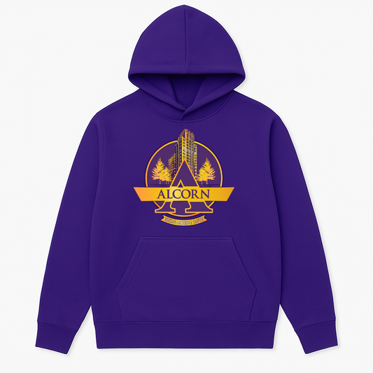 Purple hoodie